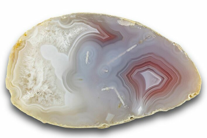 Polished Banded Swazi Agate - Mozambique #245152